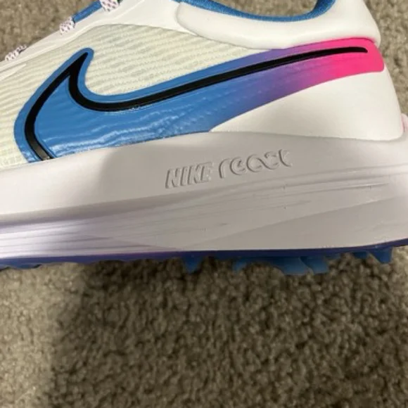 Nike Air ZM Infinity Tour Next% NRG Live to Play White Blk aurora Blue Men's 14